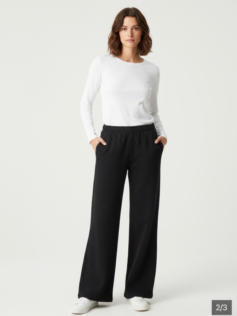 Made in Italy Sweatpants in Black